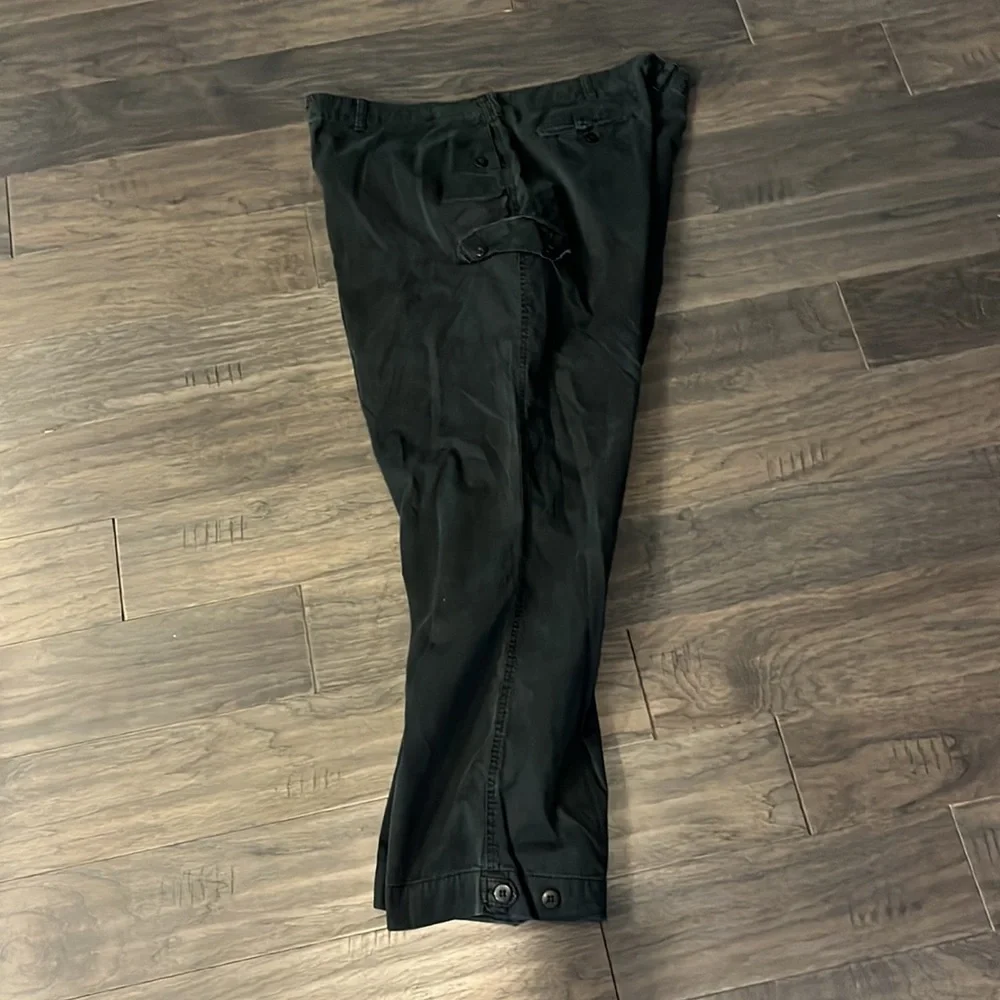 Polo Ralph Lauren Cargo Pants Mens Size 42x32 vintage black chino pockets